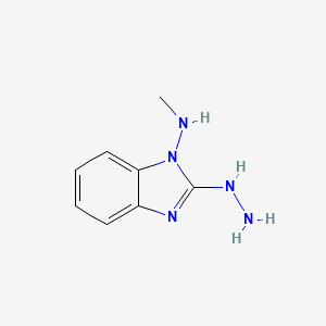 2-Hydrazinyl-N-methyl-1H-benzo[d]imidazol-1-amine - 