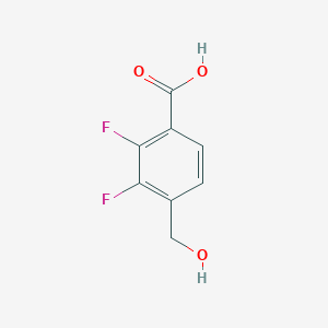 2,3-Difluoro-4-(hydroxymethyl)benzoic acid - 