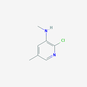 2-chloro-N,5-dimethylpyridin-3-amine - 