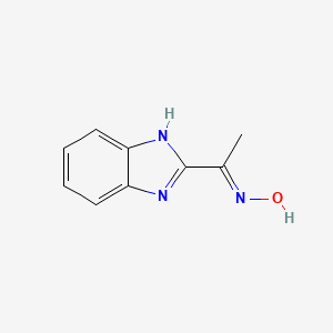 1-(1H-Benzo[d]imidazol-2-yl)ethanone oxime - 