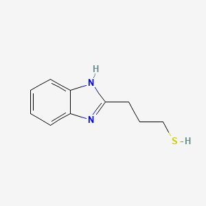 3-(1H-Benzimidazol-2-yl)propane-1-thiol - 29982-03-4