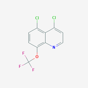 4,5-Dichloro-8-(trifluoromethoxy)quinoline - 