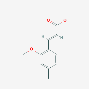 (E)-Methyl 3-(2-methoxy-4-methylphenyl)acrylate - 