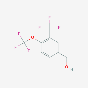 4-(Trifluoromethoxy)-3-(trifluoromethyl)benzyl alcohol - 