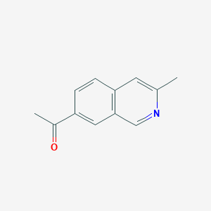 1-(3-Methylisoquinolin-7-yl)ethan-1-one - 