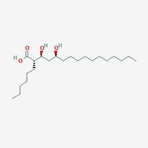 (2S,3S,5S)-2-Hexyl-3,5-dihydroxyhexadecanoic acid - 