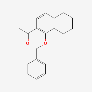 1-Benzyloxy-2-acetyl-5,6,7,8-tetrahydronaphthalene - 