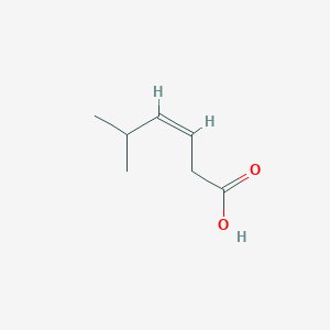 (Z)-5-Methylhex-3-enoic acid - 