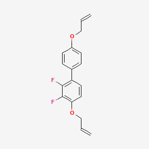 2,3-Difluoro-4,4'-bis(2-propen-1-yloxy)-1,1'-biphenyl - 