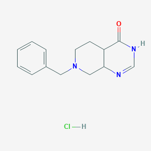 7-Benzyl-4a,5,6,7,8,8a-hexahydro-3H-pyrido[3,4-d]pyrimidin-4-one HCl - 