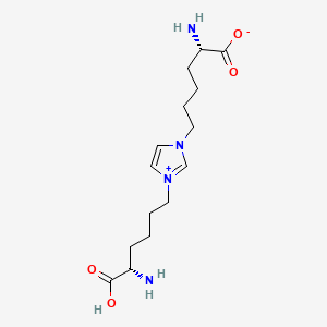 1,3-bis[(5S)-5-Amino-5-carboxypentyl]-1H-Imidazolium Inner Salt - 