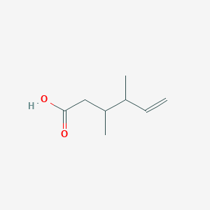 3,4-Dimethylhex-5-enoic acid - 