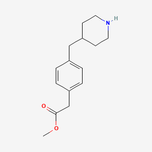 (4-Piperidin-4-ylmethyl-phenyl)-acetic acid methyl ester - 