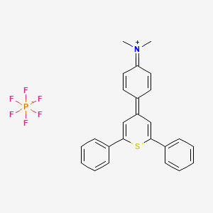 4-(p-Dimethylaminophenyl)-2,6-diphenylthiopyrylium hexafluorophosphate - 33034-18-3