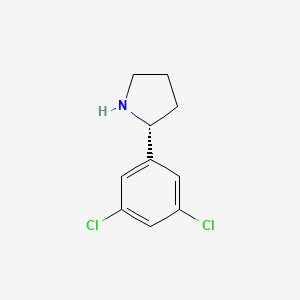 (R)-2-(3,5-Dichlorophenyl)pyrrolidine - 