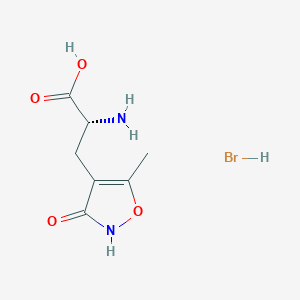 (R)-2-Amino-3-(3-hydroxy-5-methylisoxazol-4-yl)propanoic acid hydrobromide - 