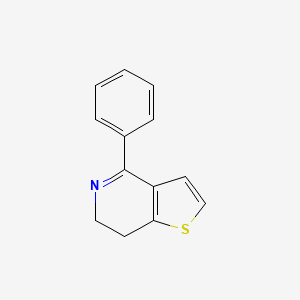 4-Phenyl-6,7-dihydrothieno[3,2-c]pyridine - 76356-25-7