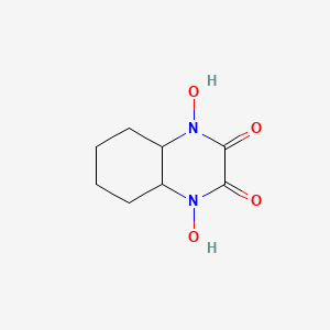 1,4-Dihydroxyoctahydroquinoxaline-2,3-dione - 286409-64-1
