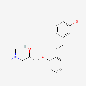 1-(Dimethylamino)-3-[2-[2-(3-methoxyphenyl)ethyl]phenoxy]-2-propanol - 135963-42-7