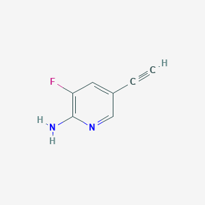 5-Ethynyl-3-fluoropyridin-2-amine - 