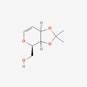 [(3aR,4R,7aR)-2,2-dimethyl-4,7a-dihydro-3aH-[1,3]dioxolo[4,5-c]pyran-4-yl]methanol - 