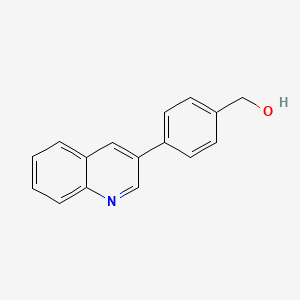 [4-(3-Quinolinyl)phenyl]methanol - 