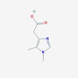 2-(1,5-Dimethyl-1H-imidazol-4-yl)acetic acid - 