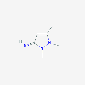 1,2,5-Trimethyl-1H-pyrazol-3(2H)-imine - 