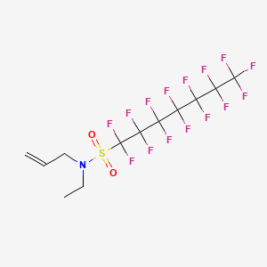 1-Heptanesulfonamide, N-ethyl-1,1,2,2,3,3,4,4,5,5,6,6,7,7,7-pentadecafluoro-N-2-propenyl- - 67906-41-6