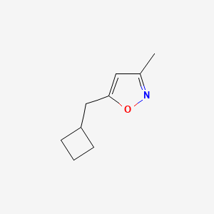 5-(Cyclobutylmethyl)-3-methyl-1,2-oxazole - 921588-27-4