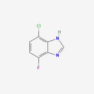 7-Chloro-4-fluoro-1H-benzimidazole - 