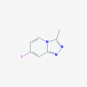 7-Iodo-3-methyl-[1,2,4]triazolo[4,3-a]pyridine - 