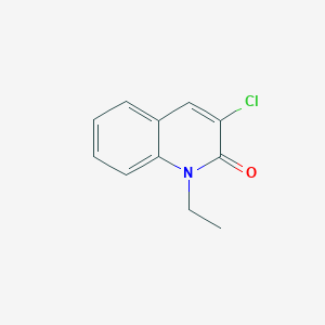 3-Chloro-1-ethylquinolin-2(1H)-one - 