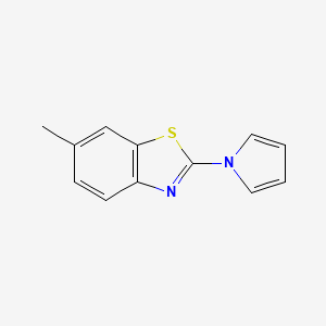 6-Methyl-2-(1H-pyrrol-1-yl)benzo[d]thiazole - 
