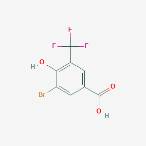 3-Bromo-4-hydroxy-5-(trifluoromethyl)benzoic acid - 