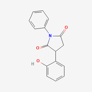 3-(2-Hydroxyphenyl)-1-phenylpyrrolidine-2,5-dione - 112313-08-3