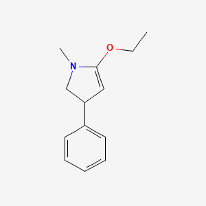 5-Ethoxy-1-methyl-3-phenyl-2,3-dihydro-1H-pyrrole - 