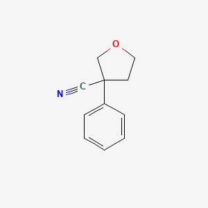 3-Phenyltetrahydrofuran-3-carbonitrile - 
