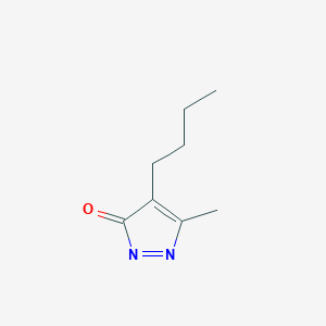 4-Butyl-5-methyl-3H-pyrazol-3-one - 
