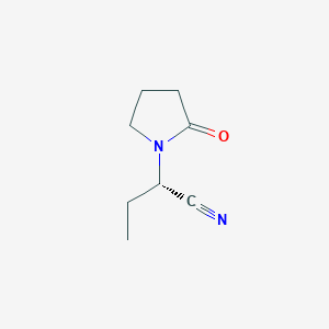 (s)-2-(2-Oxopyrrolidin-1-yl)butanenitrile - 