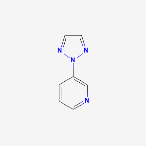 3-(2H-1,2,3-Triazol-2-yl)pyridine - 