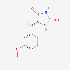 (5Z)-5-(3-methoxybenzylidene)imidazolidine-2,4-dione - 
