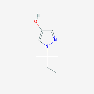 1-(2-Methylbutan-2-yl)-1H-pyrazol-4-ol - 84996-34-9