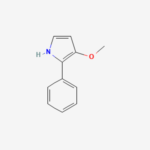 3-Methoxy-2-phenyl-1H-pyrrole - 62524-30-5