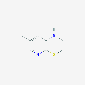 7-Methyl-2,3-dihydro-1H-pyrido[2,3-b][1,4]thiazine - 