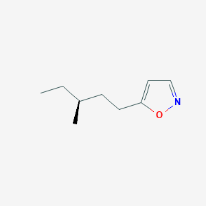 (S)-5-(3-Methylpentyl)isoxazole - 