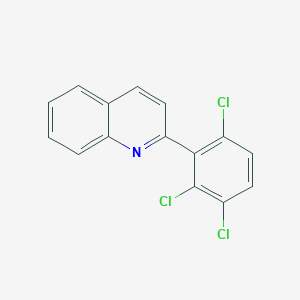 2-(2,3,6-Trichlorophenyl)quinoline - 