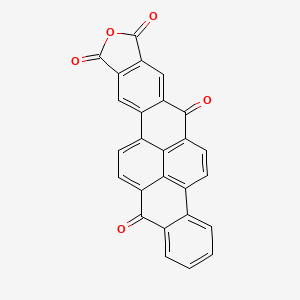 6-oxaheptacyclo[13.10.2.02,10.04,8.012,26.016,21.023,27]heptacosa-1(25),2,4(8),9,12(26),13,15(27),16,18,20,23-undecaene-5,7,11,22-tetrone - 4378-57-8