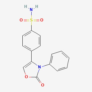 4-(2-Oxo-3-phenyl-1,3-oxazol-4-yl)benzenesulfonamide - 221216-60-0