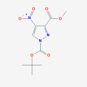 Methyl 1-Boc-4-nitropyrazole-3-carboxylate - 923283-62-9